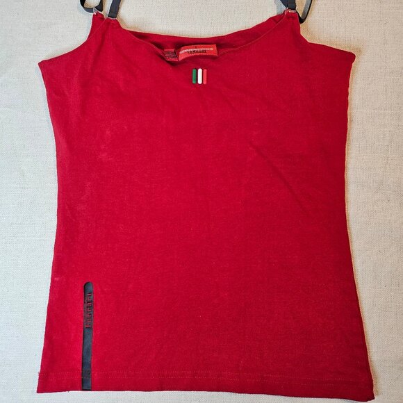 Ferrari Women's Red Tank Top - Size Small - Picture 3 of 7
